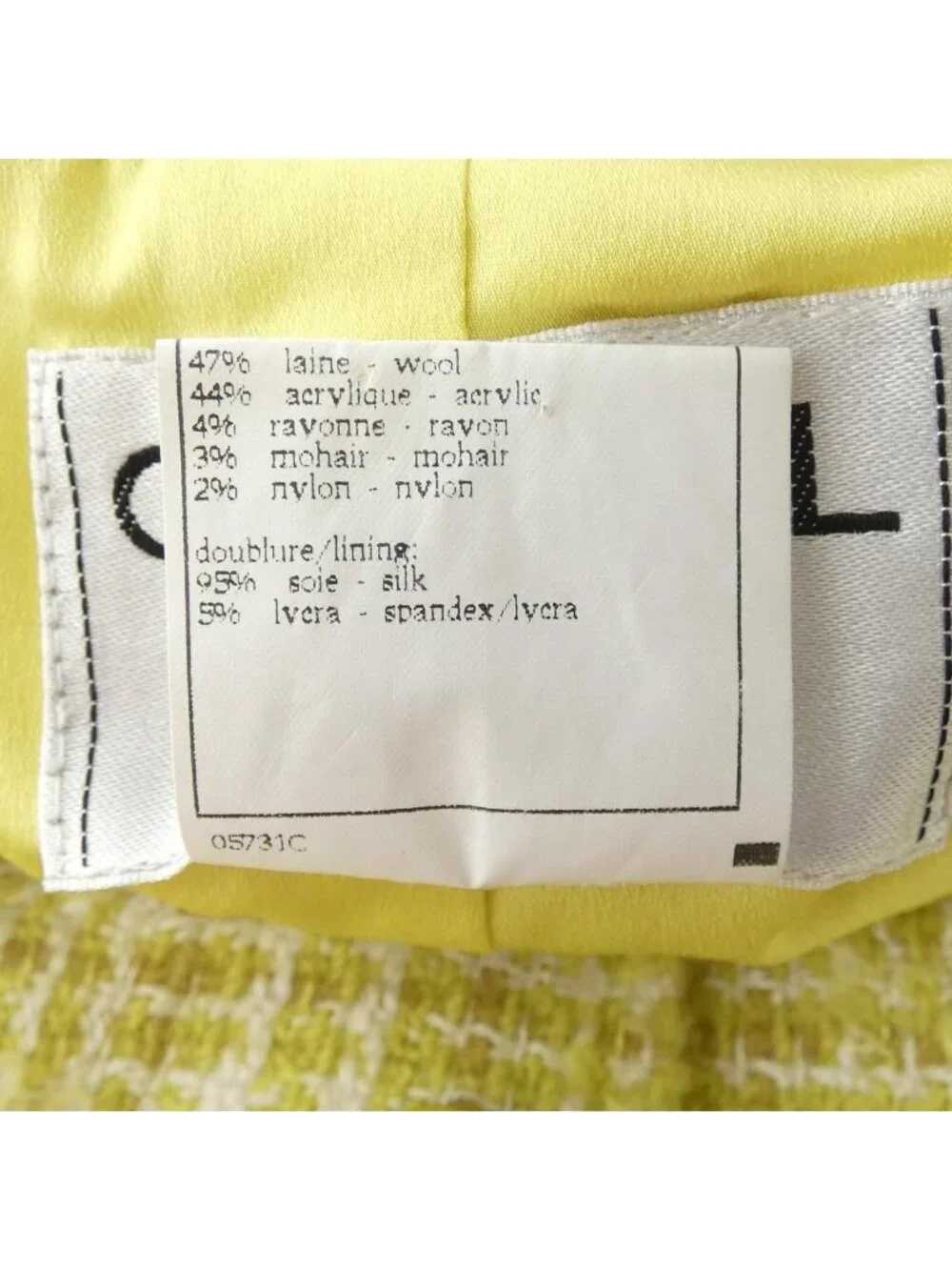Chanel Vintage Collarless Jacket